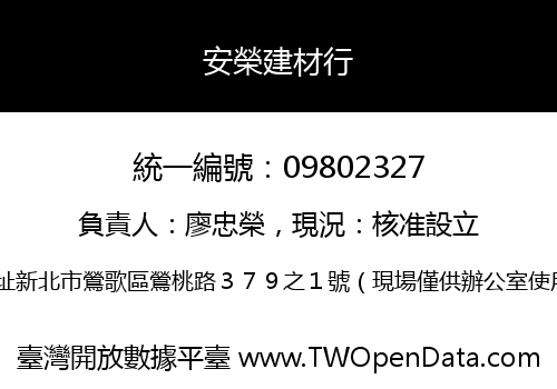 安榮建材行
