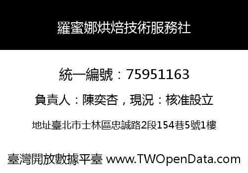羅蜜娜烘焙技術服務社