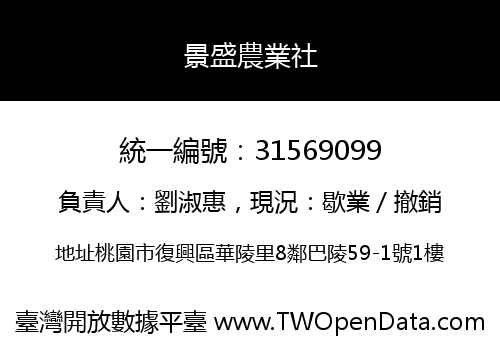 景盛農業社