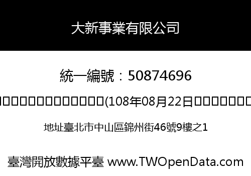 大新事業有限公司