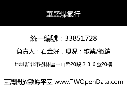 華盛煤氣行