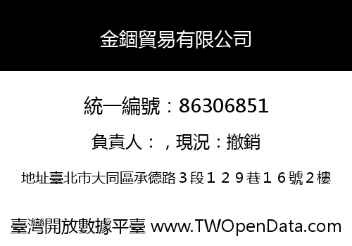金錮貿易有限公司