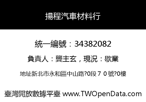 揚程汽車材料行
