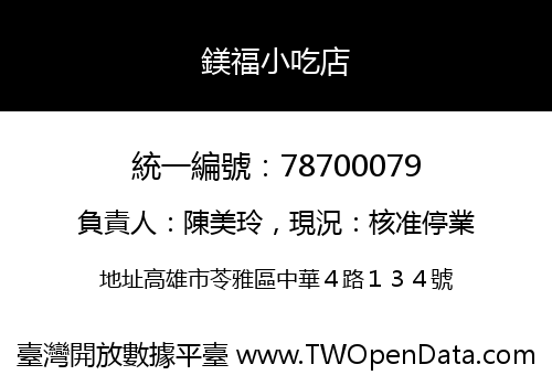 鎂福小吃店