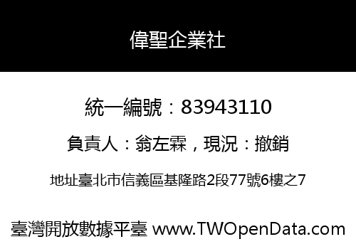 偉聖企業社