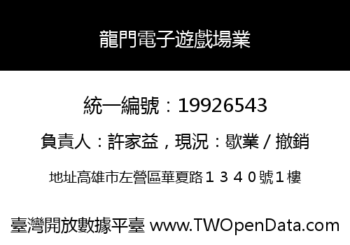 龍門電子遊戲場業