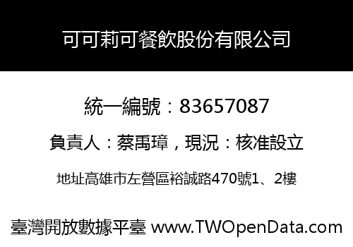 可可莉可餐飲股份有限公司