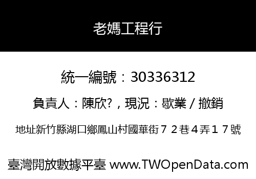 老媽工程行