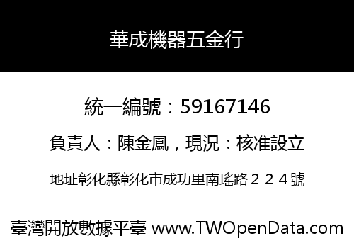 華成機器五金行