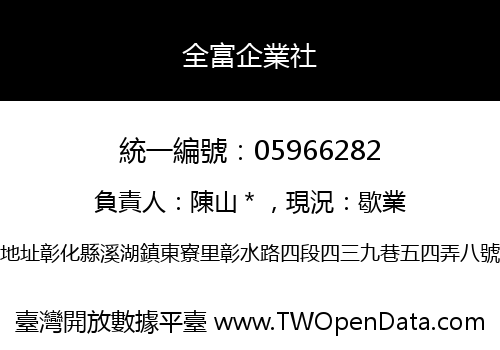 全富企業社