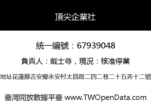 頂尖企業社