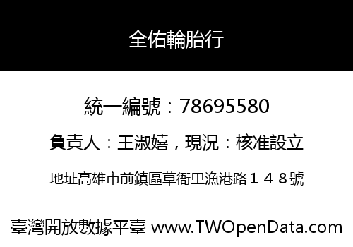 全佑輪胎行