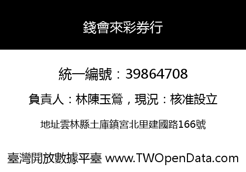 錢會來彩券行