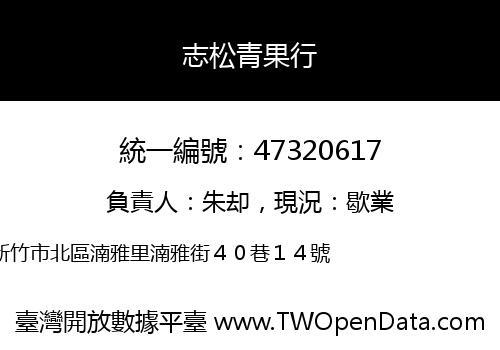 志松青果行