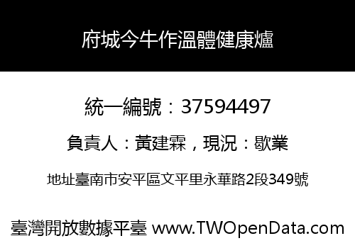 府城今牛作溫體健康爐