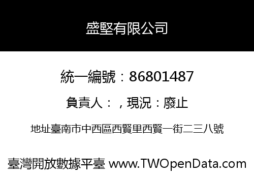 盛堅有限公司