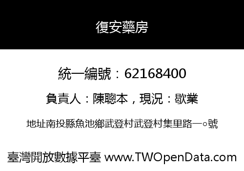 復安藥房