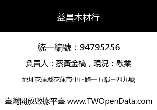 益昌木材行
