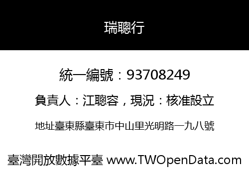 瑞聰行