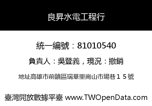 良昇水電工程行