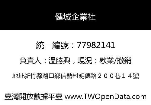 健城企業社