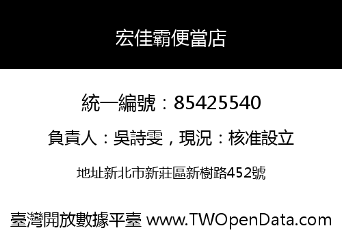 宏佳霸便當店