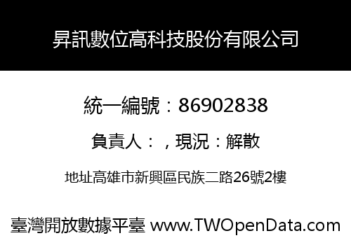 昇訊數位高科技股份有限公司
