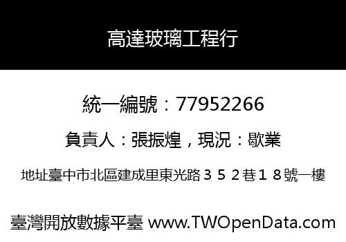 高達玻璃工程行