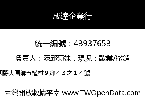 成達企業行