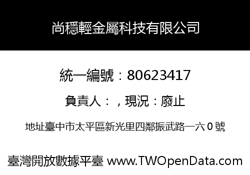 尚穩輕金屬科技有限公司