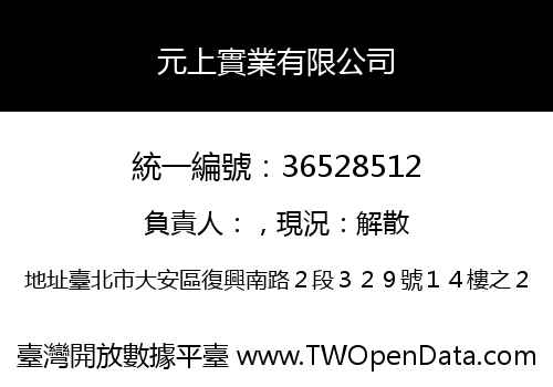 元上實業有限公司
