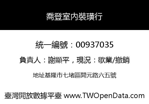 喬登室內裝璜行
