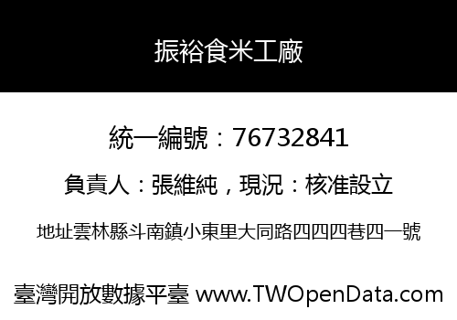 振裕食米工廠
