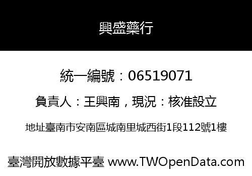 興盛藥行