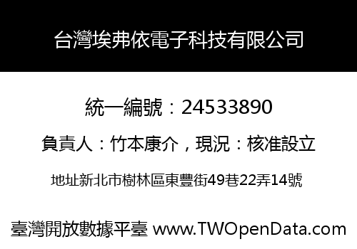 台灣埃弗依電子科技有限公司