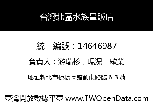 台灣北區水族量販店