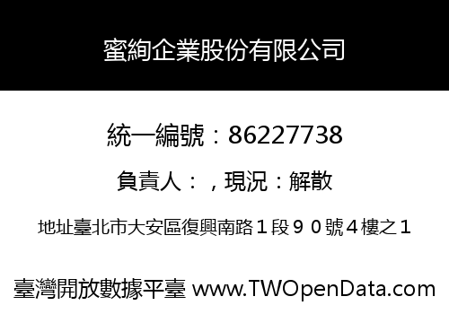 蜜絢企業股份有限公司