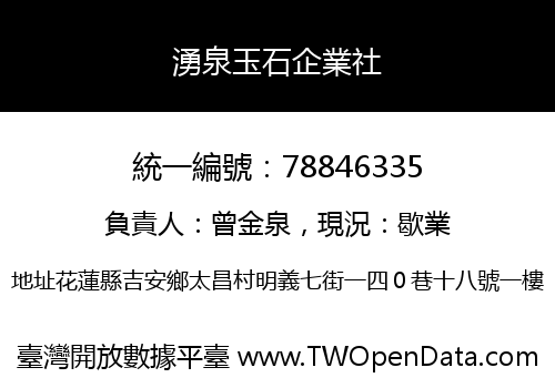 湧泉玉石企業社