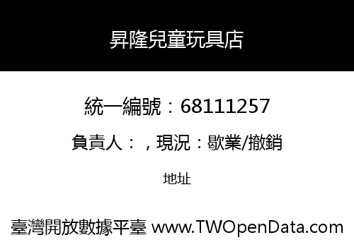昇隆兒童玩具店