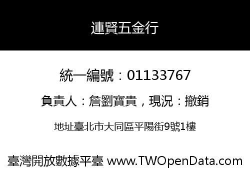 連賢五金行