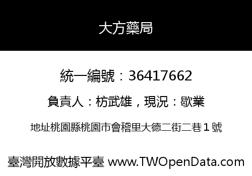 大方藥局