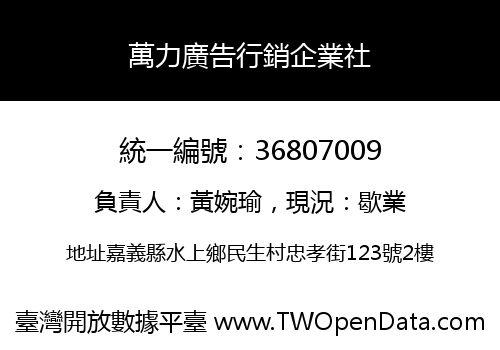 萬力廣告行銷企業社