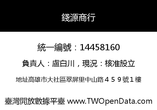 錢源商行