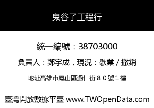 鬼谷子工程行