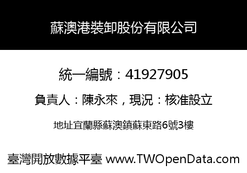 蘇澳港裝卸股份有限公司
