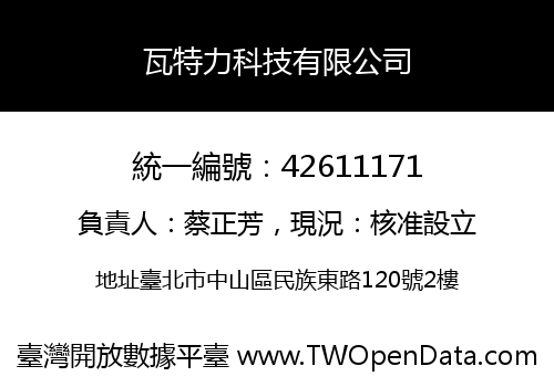 瓦特力科技有限公司