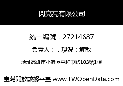閃亮亮有限公司
