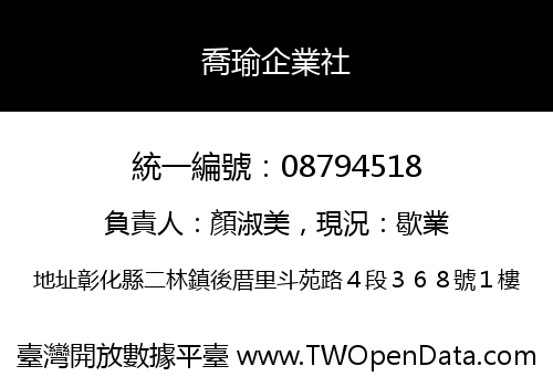 喬瑜企業社