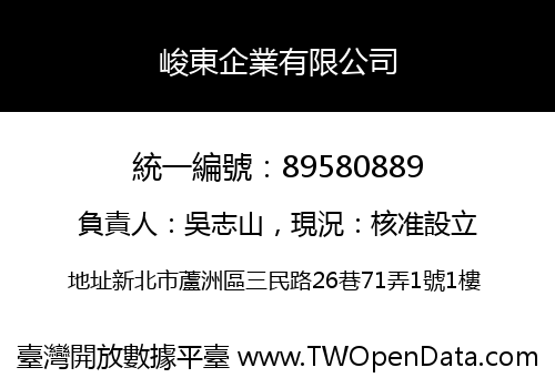 峻東企業有限公司