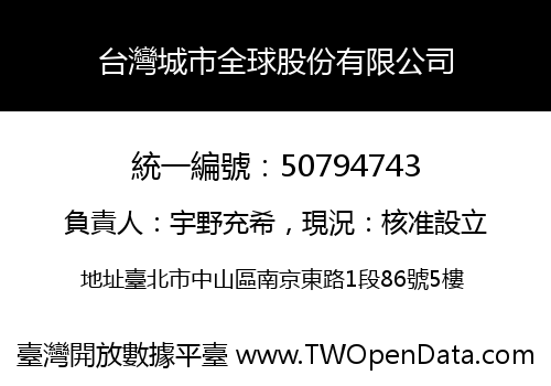 台灣城市全球股份有限公司